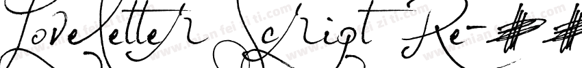 Loveletter Script Re字体转换